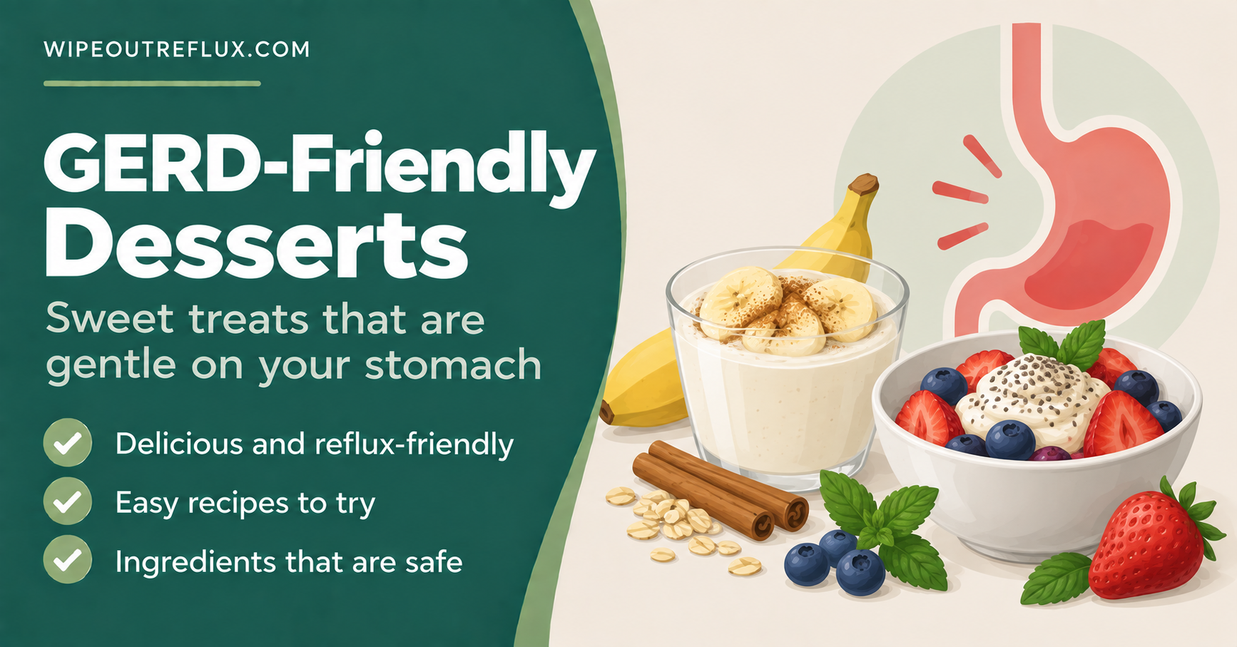 gerd friendly desserts