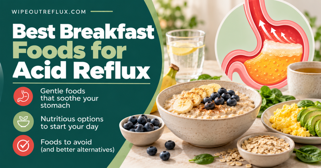 Best breakfast foods for acid reflux