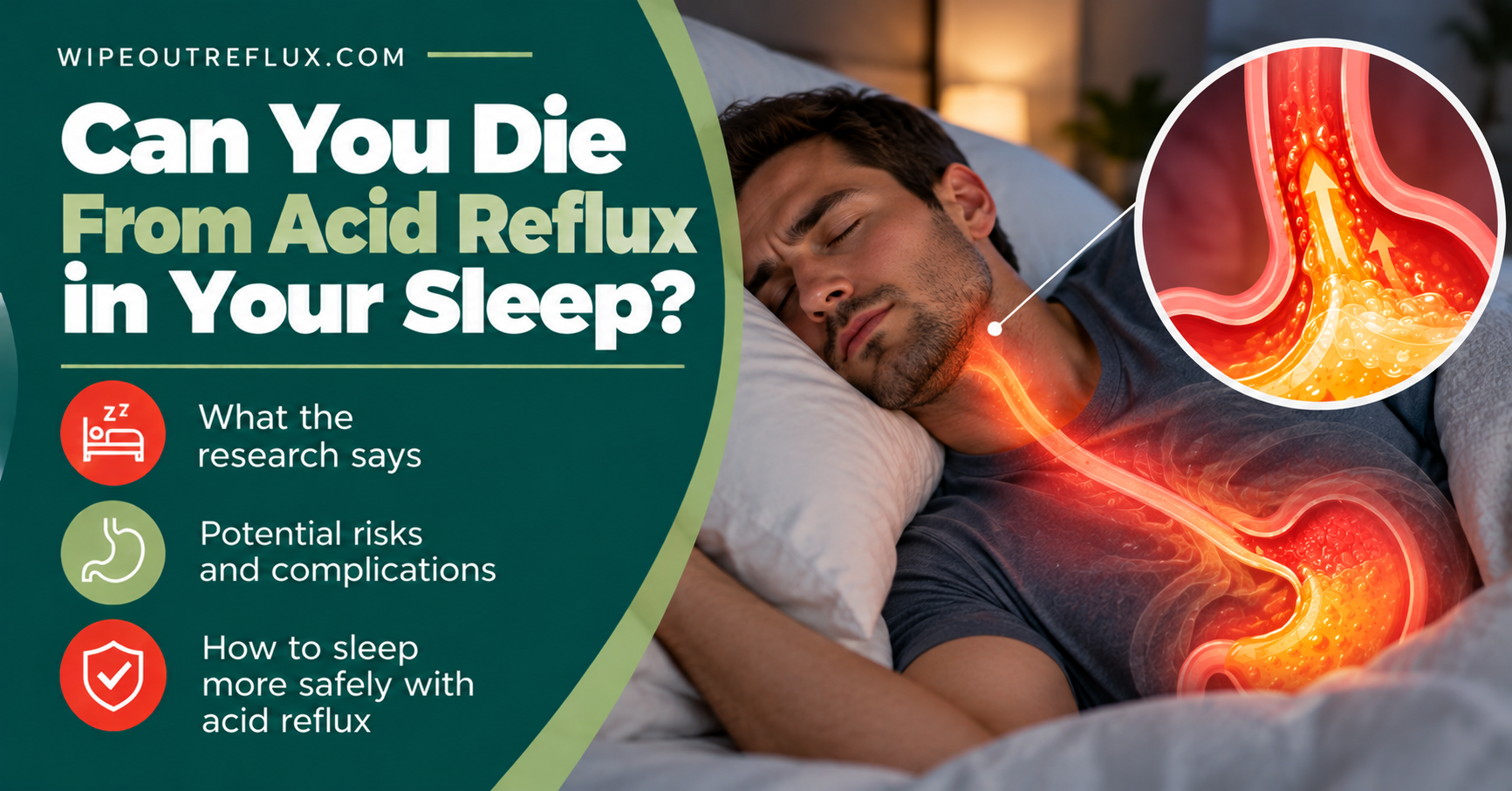 Can You Die From Acid Reflux in Your Sleep