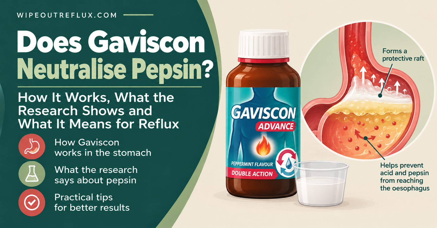 Does Gaviscon Neutralise Pepsin