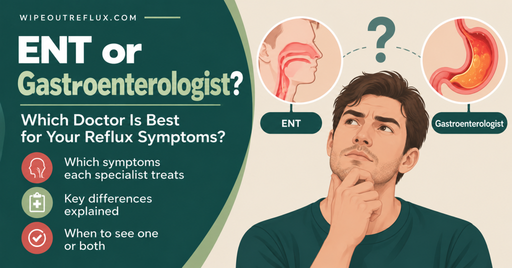 ENT or gastroenterologist