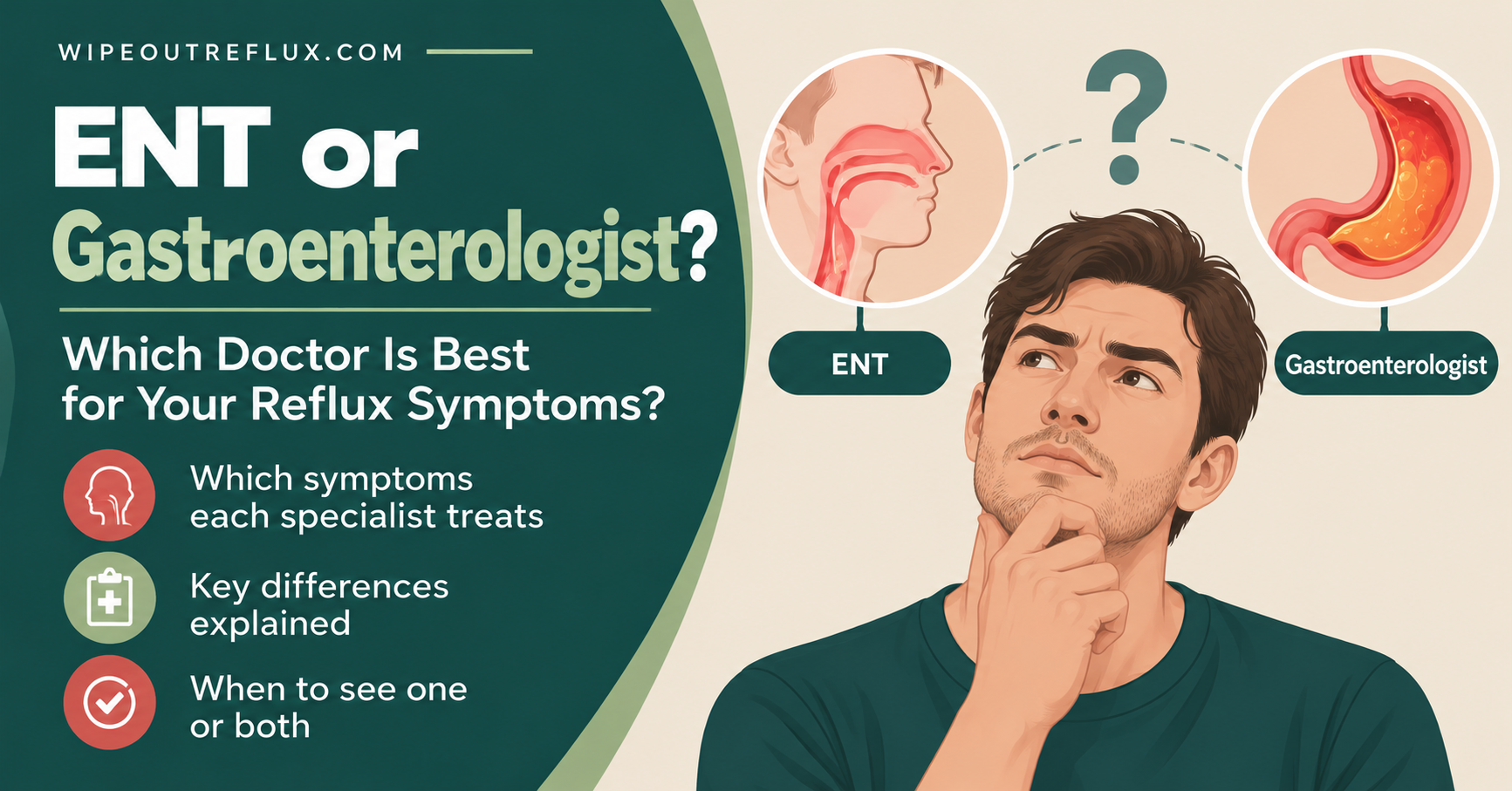 ENT or gastroenterologist
