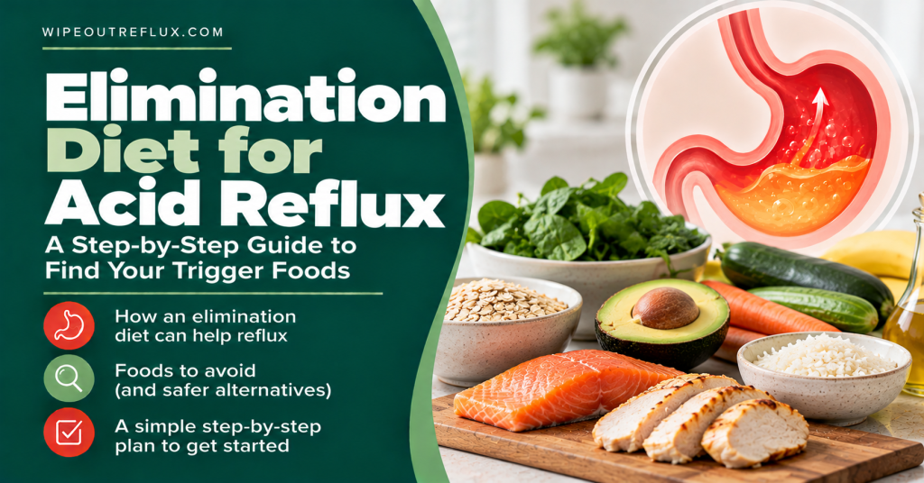 Elimination diet for acid reflux
