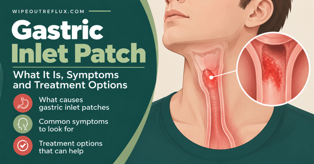 Gastric inlet patch