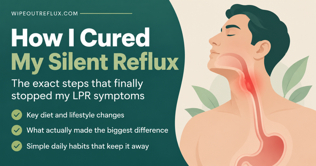 How I Cured My Silent Reflux