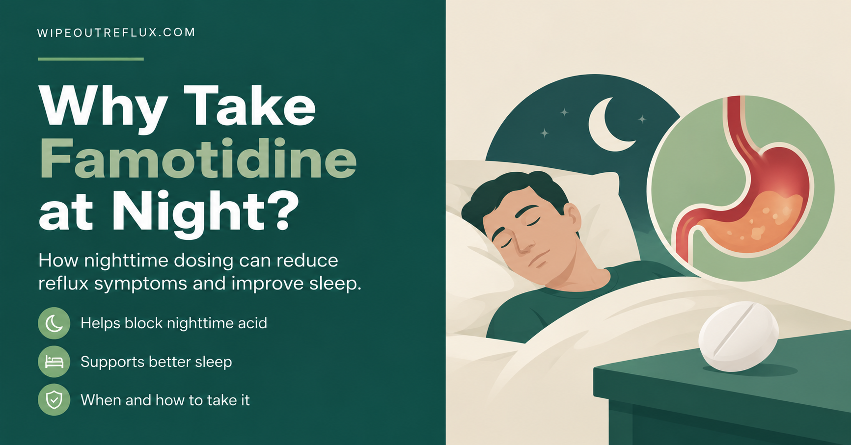 Why Take Famotidine at Night