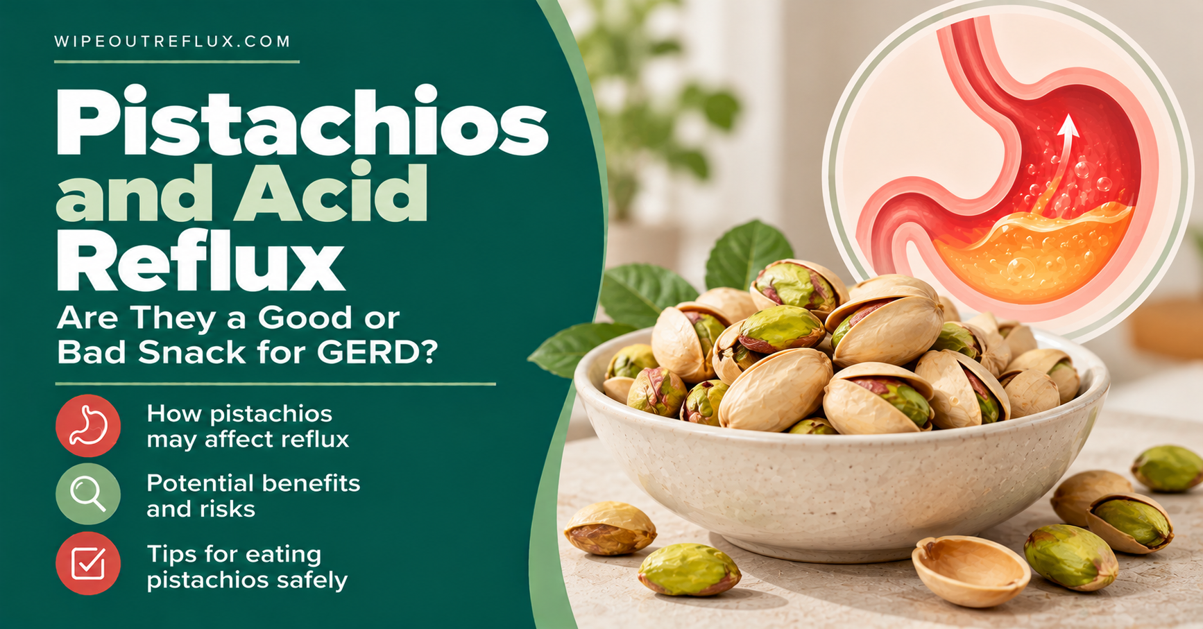 pistachios and acid reflux